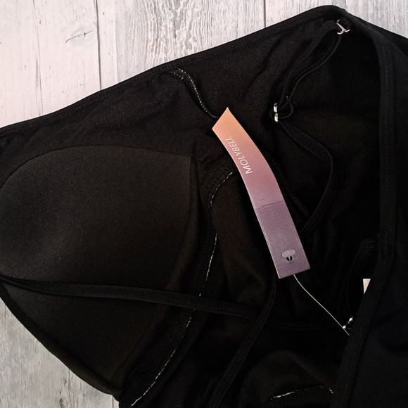 Molybell Women's One Piece Tummy Control V Neck Swimsuit XL - Picture 8 of 9